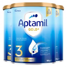 【澳洲直邮】Nutricia爱他美 Aptamil 金装 3段奶粉 3桶/6桶 新旧包装随机发